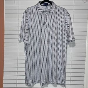 Stitch Golf Collar Short Sleeve Casual Tee